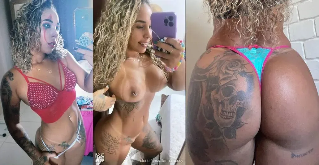 Allanna jhessy nua fudendo e mostrando tudo